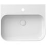 Ravak Ceramic R Slim umywalka 55x44 cm nablatowa przyścienna biały XJX01155006 zdj.3