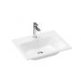 Ravak Chrome umywalka 60,5x49 cm prostokątna meblowa biała XJX01160008 zdj.3