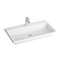Ravak Comfort umywalka 80x46 cm meblowa prostokątna biała XJX01280001 zdj.1