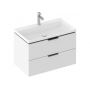 Ravak Comfort umywalka 80x46 cm meblowa prostokątna biała XJX01280001 zdj.5