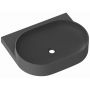 Ravak Yard umywalka 60,5x50 cm półokrągła ścienna antracyt XJX03060000 zdj.5
