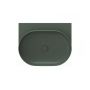 Ravak Yard umywalka 60,5x50 cm półokrągła ścienna grey green XJX08060000 zdj.3