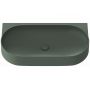 Ravak Yard umywalka 80,5x50 cm półokrągła ścienna grey green XJX08080000 zdj.3