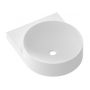 Ravak Yard umywalka 50x40 cm półokrągła ścienna biały mat XJX0E040000 zdj.1