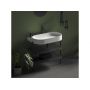 Ravak Yard umywalka 80,5x50 cm półokrągła biały mat XJX0E280001 zdj.10