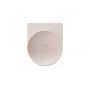 Ravak Yard umywalka 50x40,5 cm półokrągła ścienna alabaster pink XJX0G040000 zdj.3