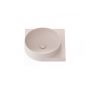Ravak Yard umywalka 45x45 cm półokrągła ścienna alabaster pink XJX0G045000 zdj.5