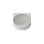 Ravak Yard umywalka 50x40,5 cm półokrągła ścienna smoke grey XJX0O040000 zdj.4