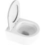 Rea Olivier miska WC wisząca z deską wolnoopadającą białą REA-C6509 zdj.2