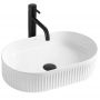 Rea umywalka 49x31 cm owalna biała REA-U0603 zdj.1