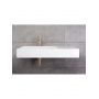 Rea Archi umywalka 89x48 cm prostokątna ścienna-nablatowa biała REA-U4301 zdj.5