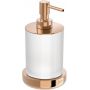 Roca Tempo dozownik do mydła 280 ml stojący szkło/rose gold A817026RG0 zdj.1
