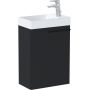 Roca Ella Unik Compacto zestaw łazienkowy 45 cm umywalka z szafką czarny mat A851917532 zdj.1