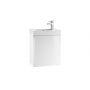 Roca Mini zestaw łazienkowy 45 cm umywalka z szafką biały połysk A855873806 zdj.1