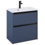 Roca Gap Pro szafka 58,5x37,6x63,5 cm podumywalkowa wisząca niebieski mat A857908538 zdj.3