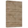Roca Extra szafka 50x12,6x80 cm dąb Canela A857960808 zdj.1
