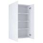 Roca Extra szafka 59,6x31,6x100 cm boczna wisząca biały połysk A857961806 zdj.3