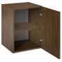 Roca Kwadro szafka 39,8x38,4x53 cm boczna wisząca orzech A857974540 zdj.3