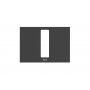 Roca Duplo S płytka przycisku spłukującego do WC czarny mat A890521306 zdj.1