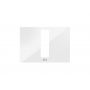 Roca Duplo S płytka przycisku spłukującego do WC białe szkło A890521399 zdj.1