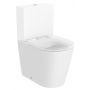 Roca Inspira miska WC stojąca kompakt Rimless biały mat A342529620 zdj.2