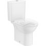 Roca Debba Round miska WC kompakt Rimless biała A34299P000 zdj.1