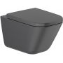 Roca Gap miska WC wisząca bez kołnierza czarny A34647L080 zdj.1