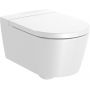 Zestaw Roca Inspira Round miska WC wisząca Rimless z deską wolnoopadającą biała (A346527000, A80152200B) zdj.5
