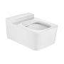Roca Inspira Square miska WC wisząca Rimless MaxiClean biała A34653700M zdj.3