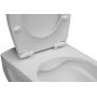 Roca Victoria miska WC wisząca Rimless z deską wolnoopadającą biała A34H394000 zdj.6