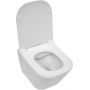 Roca Gap Square Compacto miska WC wisząca z deską wolnoopadającą slim biała A34H473000