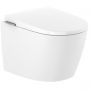 Roca Avant miska WC z deską wolnoopadającą wisząca bez kołnierza ze spłukiwaniem wirowym biały połysk A80336NS0H zdj.1