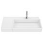 Roca Tura umywalka 80x43 cm prostokątna ścienna-nablatowa biała A327696S00 zdj.1