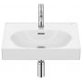 Roca Meridian umywalka 55x46 cm prostokątna ścienna-meblowa biała A327741S00 zdj.1