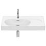 Roca Meridian umywalka 80x46 cm prostokątna ścienna-meblowa biała A327743S00 zdj.1