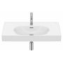 Roca Meridian umywalka 80x46 cm prostokątna ścienna-meblowa biała A327745000 zdj.1