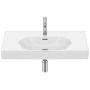 Roca Meridian umywalka 80x46 cm prostokątna ścienna-meblowa biała A327745S00 zdj.1