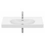 Roca Meridian umywalka 100x46 cm prostokątna ścienna-meblowa biała A327746000 zdj.1