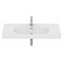 Roca Meridian umywalka 100x46 cm prostokątna ścienna-meblowa biała A327746620 zdj.1