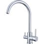 Ruvetti Antilia bateria kuchenna do filtra wody stojąca chrom 1007CR zdj.1