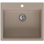 Ruvetti Absol 60 zlewozmywak granitowy 56x50 cm beżowy 3001AB_BE60_W zdj.5