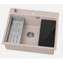 Ruvetti Absol 60 zlewozmywak granitowy 56x50 cm beżowy 3001AB_BE60_W zdj.9