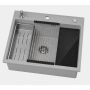 Ruvetti Absol 60 zlewozmywak granitowy 56x50 cm szary 3001AB_GR60_W zdj.3