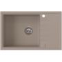 Ruvetti Axel 160 XL zlewozmywak granitowy 78x50 cm beżowy 3001AX_BE160XL_W zdj.4