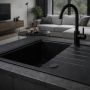 Ruvetti Axel 140 zlewozmywak granitowy 68x49,5 cm full black 3001AX_FB140_W zdj.6