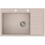 Ruvetti Axel 160 K zlewozmywak granitowy 79x50 cm beżowy 3001AXK_BE160K_W zdj.4