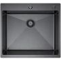 Ruvetti Masivo zlewozmywak stalowy 50x50 cm grafit 5002M_PVD_GRF50_W zdj.1