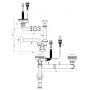 Ruvetti odpływ zlewozmywakowy 3,5'' z syfonem Save Space full black 6007A-MB zdj.2