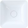 Ruvetti Anda umywalka 39x39 cm kwadratowa nablatowa biała DOL_AN40 zdj.3