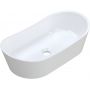 Ruvetti Arina umywalka 60x30 cm owalna nablatowa biała DOL_ARI6030 zdj.1